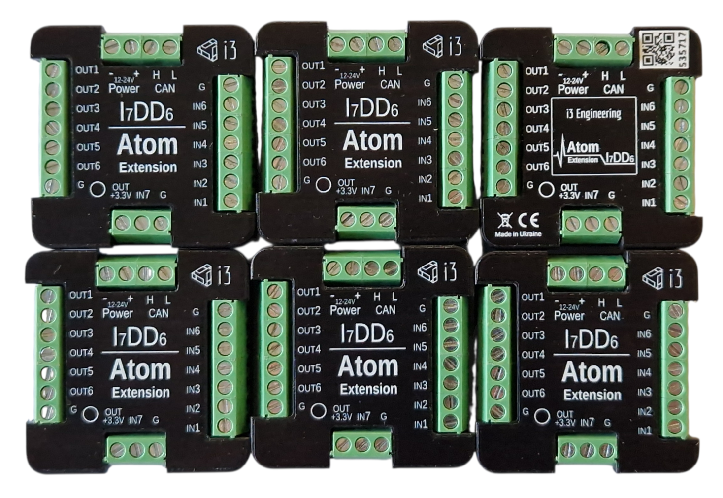 Dopuszkowy moduł rozszerzeń i3 SOCKET I7DD6